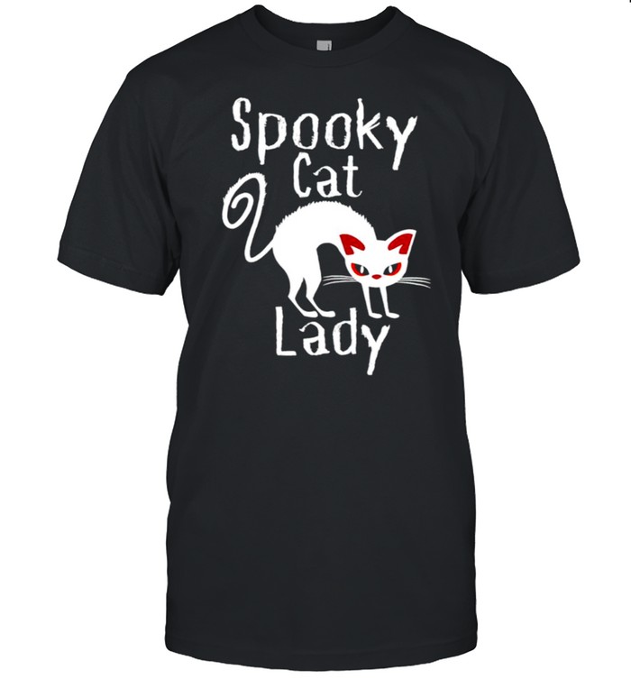 Spooky Cat Lady Shirt