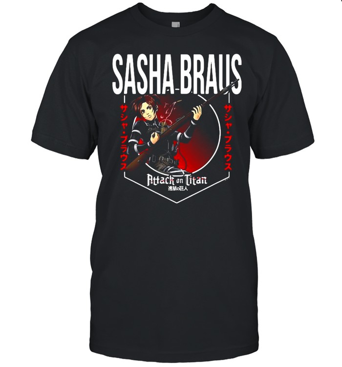 Attack On Titan Season 4 Sasha Braus Circle T-Shirt