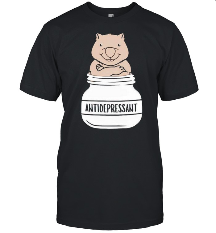 Antidepressant wombat shirt