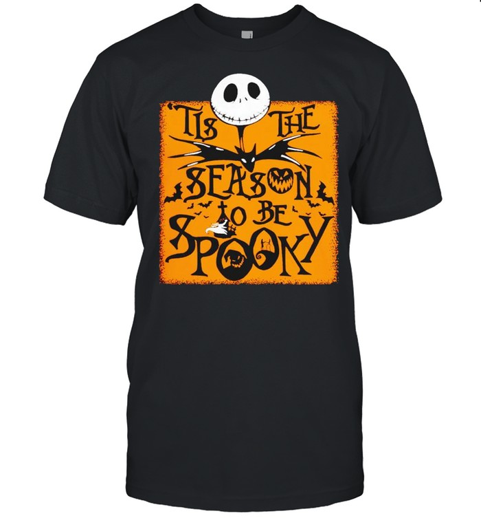 Jack Skellington tis the season to be spooky shirt