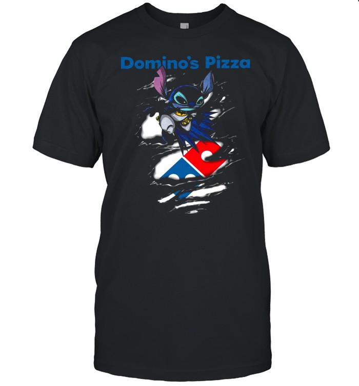 Bat-Stitch Domino’s Pizza shirt