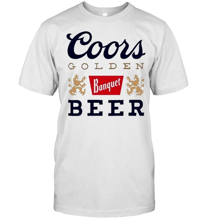 Coors Golden Banquet Beer Shirt