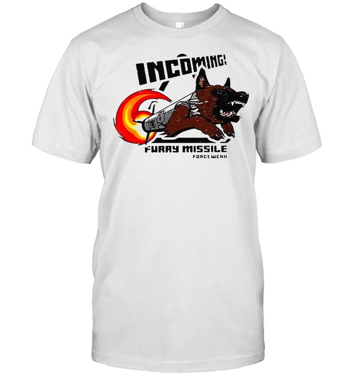 Incoming Furry Missile Force Wear T-shirt