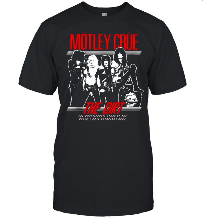 Motley Crue The Dirt Rock Vintage T-shirt