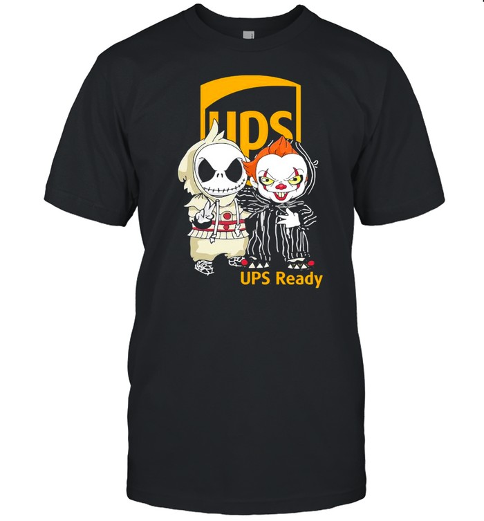 Baby Jack Skeleton And Baby Pennywise Ups Ready Shirt