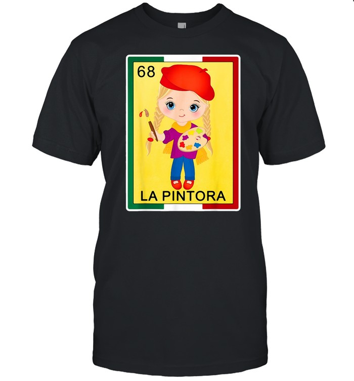 Mexican Lottery La Pintora Lottery Bingo T-Shirt