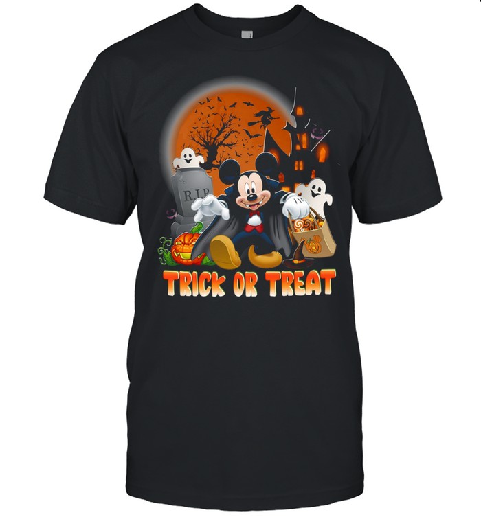 Mickey Mouse Trick Or Treat Shirt