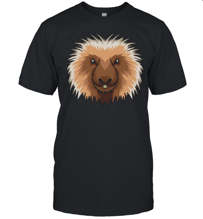 Porcupine Animal Head Cute Porcupine Shirt