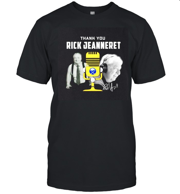 Thank You Rick Jeanneret Signature Shirt