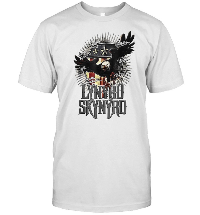 Vintage Eagles Lynyrds Art Skynyrds Band Music Legend 80S Shirt
