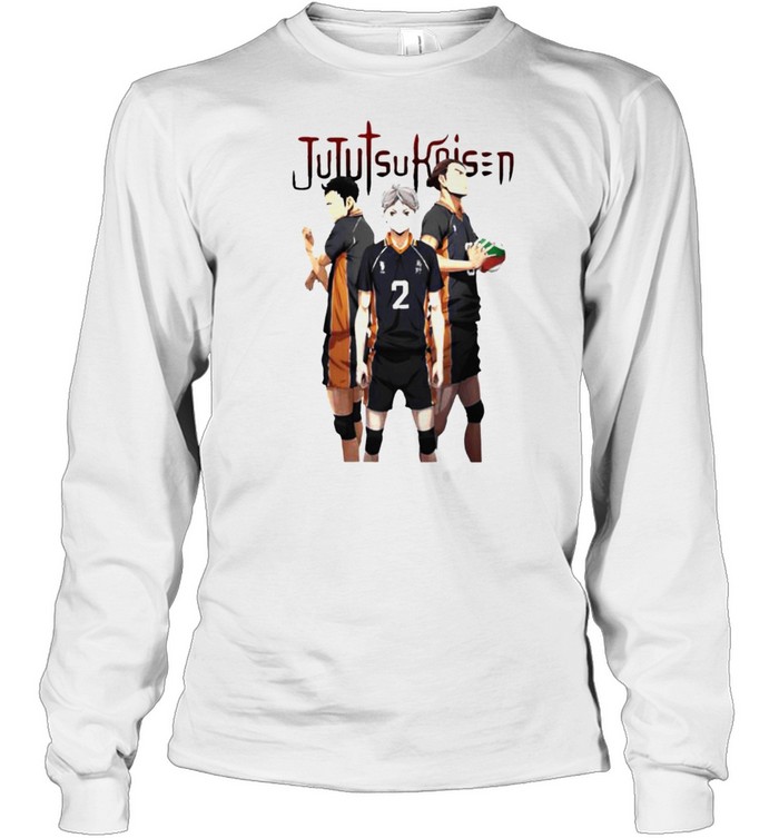 Jujutsu Kaisen Haikyuu shirt - Trend Tee Shirts Store