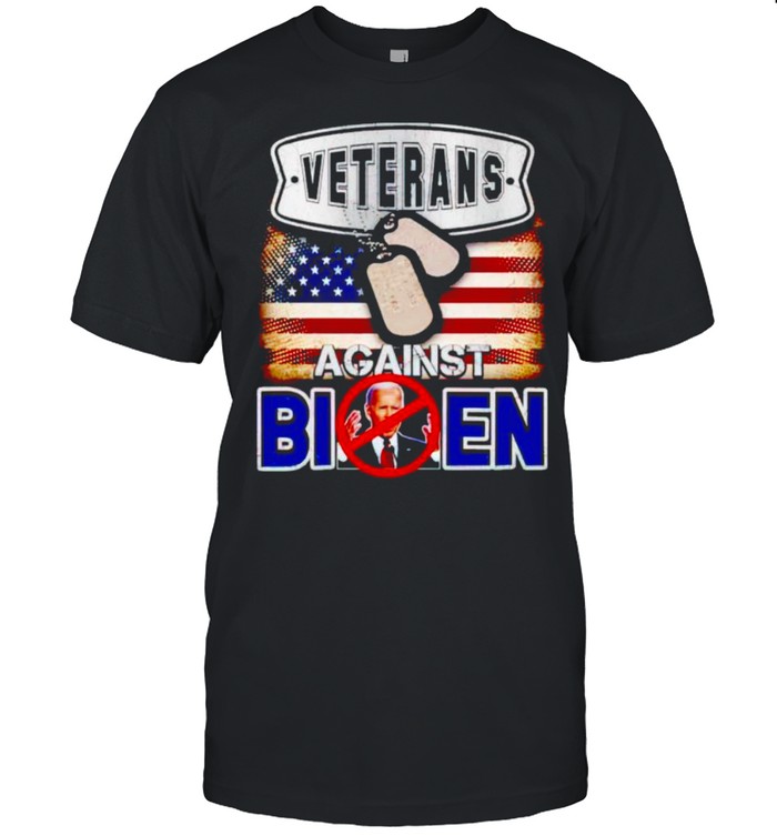 Veterans against Biden shirt