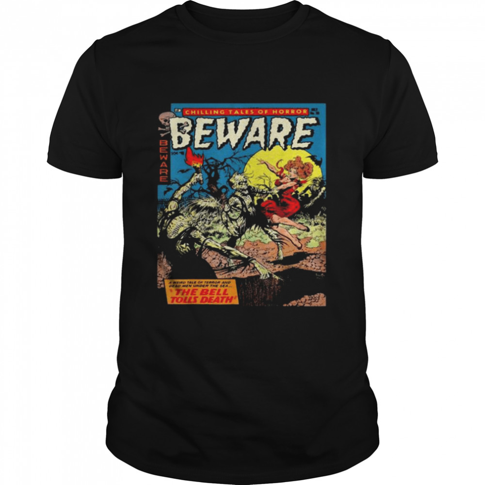 Zombie Comic Book Halloween Horror Vintage  Classic Men's T-shirt