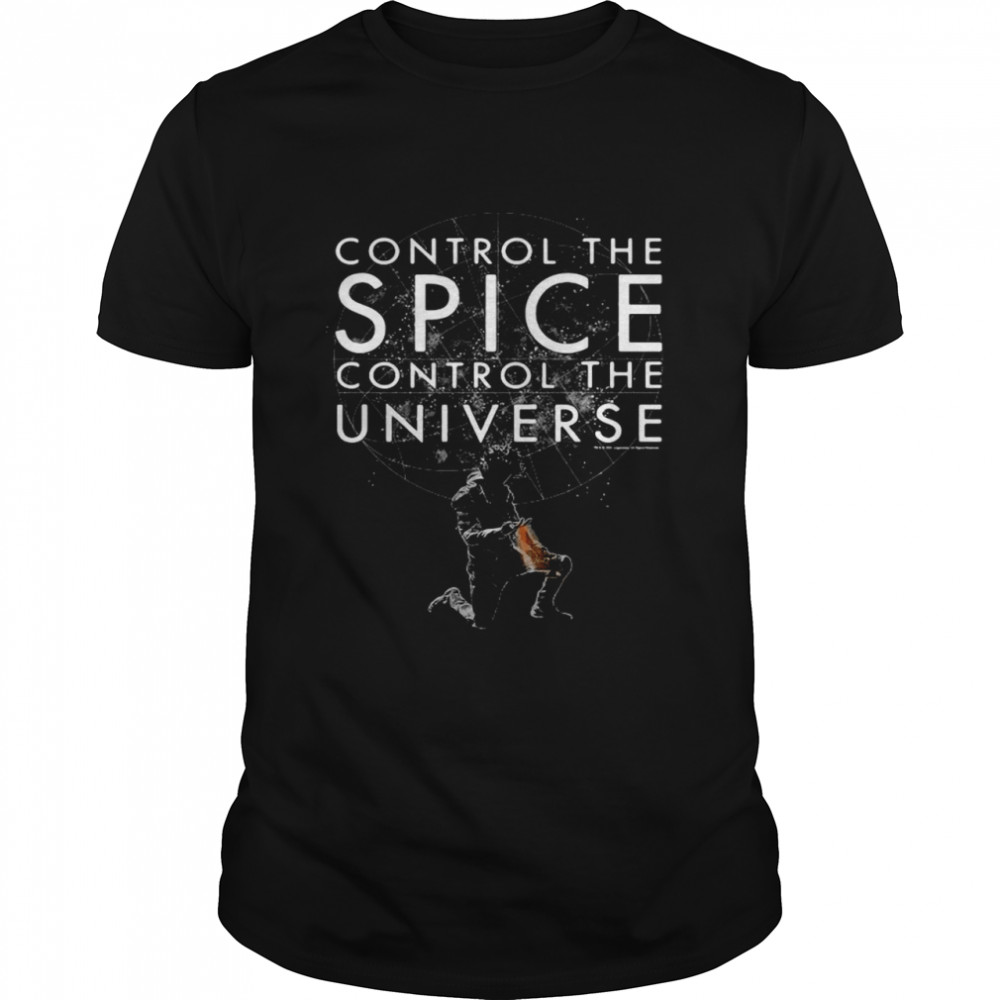 Control The Spice Control The Universe Black T-shirt