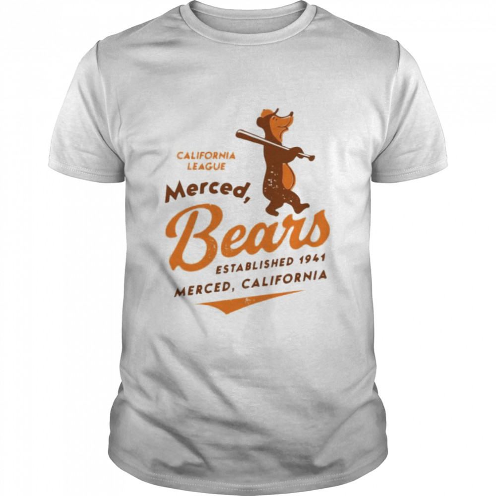 Merced Bears California league established 1941 shirt