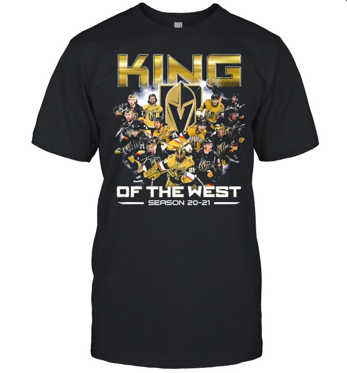 Vegas Golden Knight Ice Hockey Teams King Of The West Season 2020 2021 Shirt