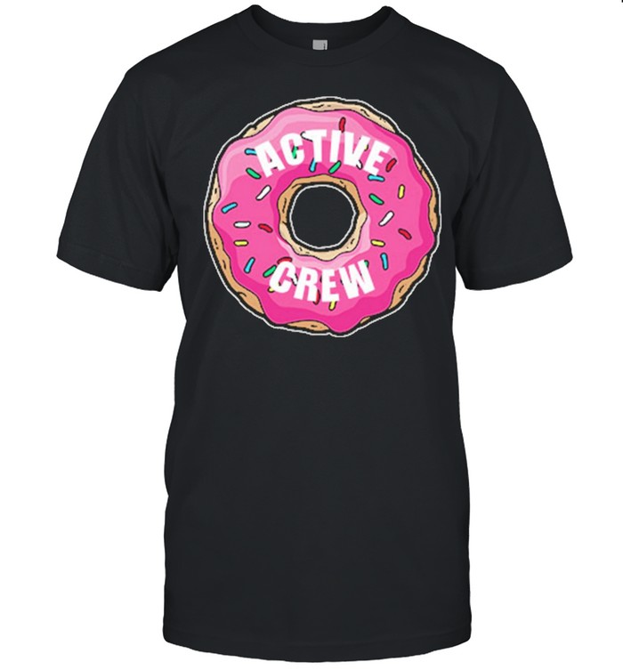 donut active crew for shirt