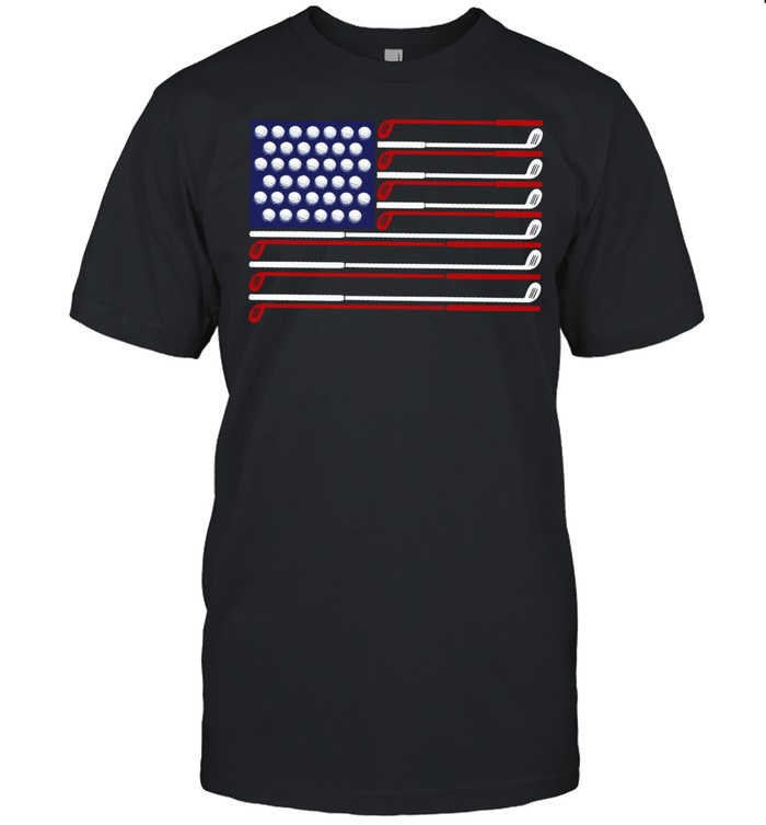 Golf Club US Flag shirt