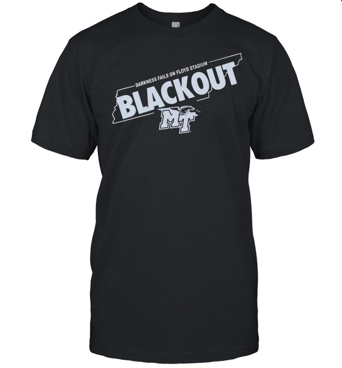 Darkness fails on floyd stadium black out shirt Classic Men's T-shirt