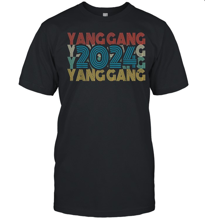Yang Gang 2024 Präsidentschaft USA Retro Andrew Yang shirt