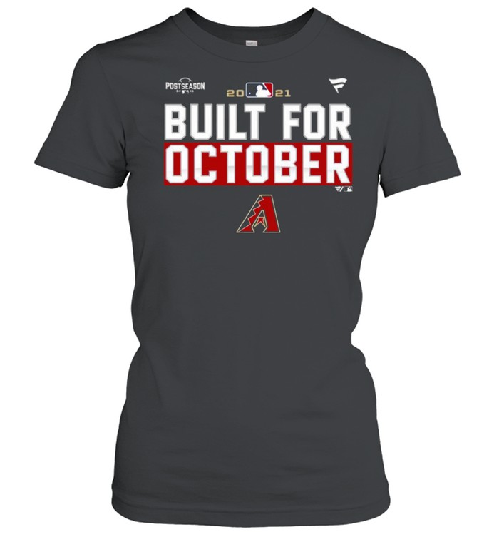Arizona Diamondbacks Built For October 2021 Postseason shirt Classic Women's T-shirt