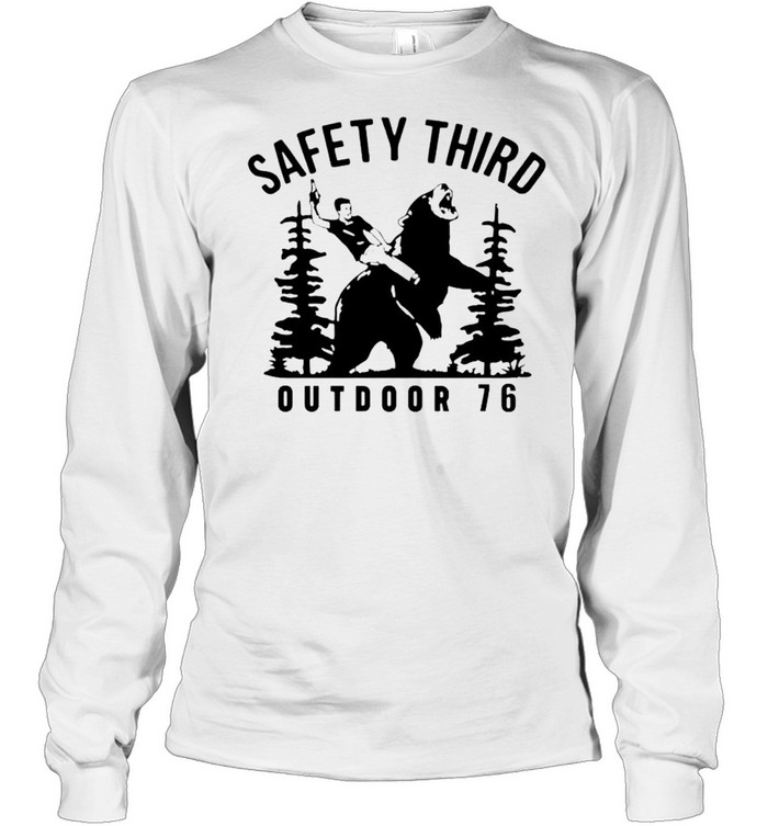 Beer safety third outdoor 76 shirt Long Sleeved T-shirt