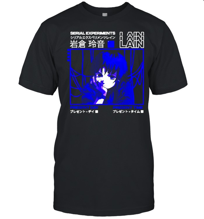 Serial Experiments Lain Darker Present Day Present Time T-Shirt