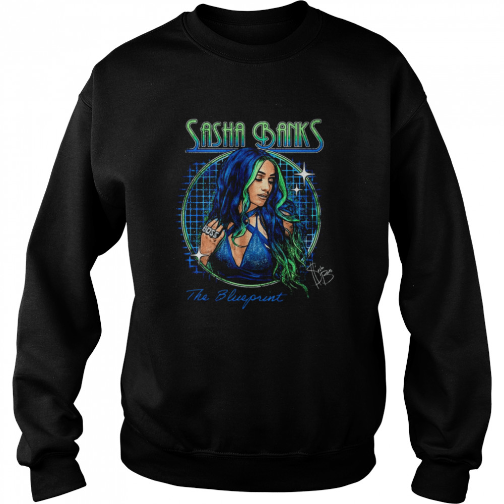 Sasha Banks The Blueprint Authentic T-shirt Unisex Sweatshirt