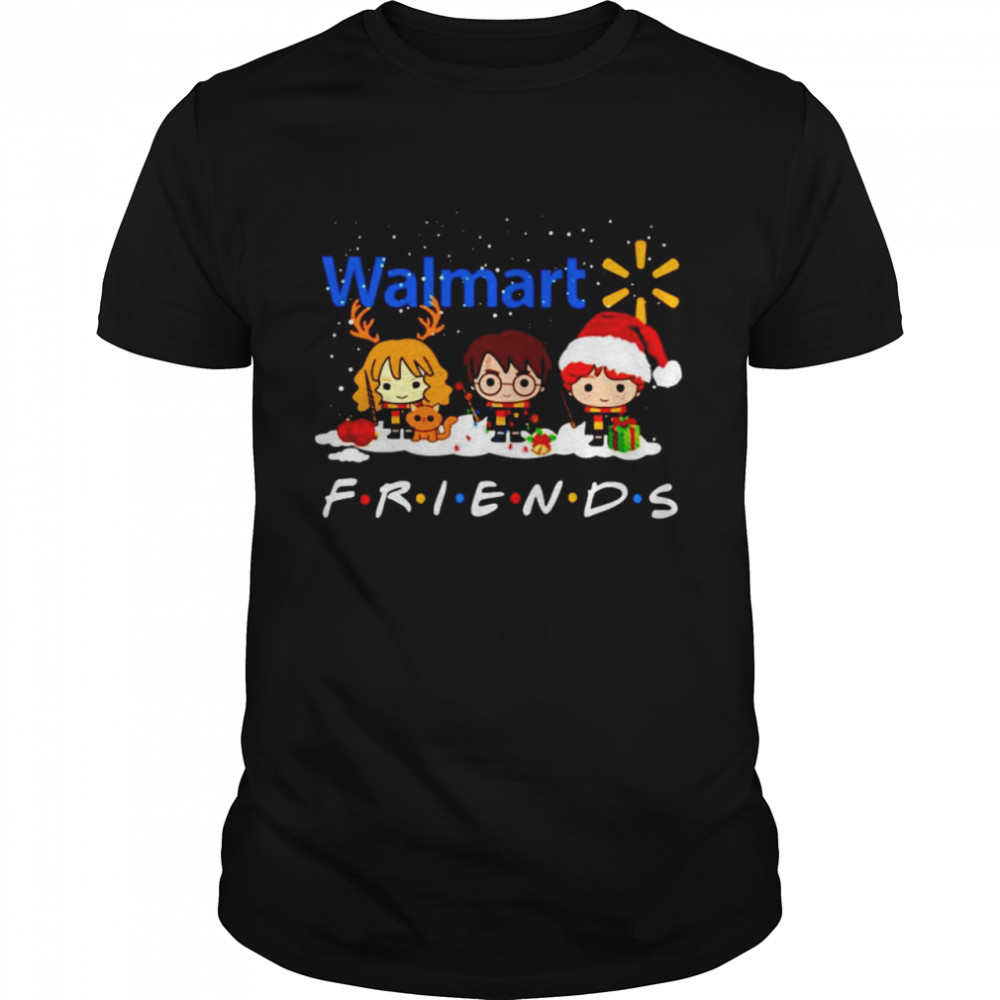 Harry Potter characters chibi Walmart Friends Christmas shirt Classic Men's T-shirt