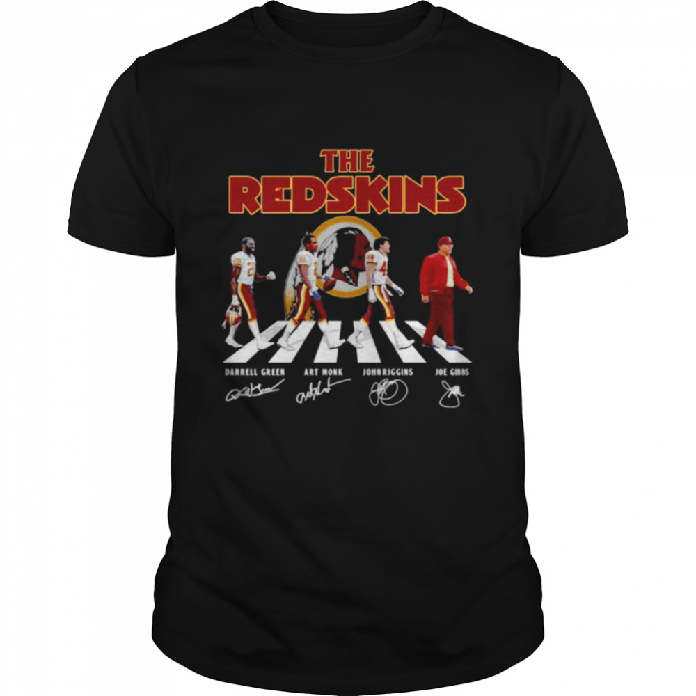 Men’s The Redskins Abbey Road signatures t-shirt