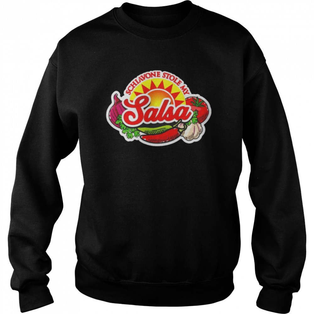 Tony Schiavone schiavone stole my salsa shirt Unisex Sweatshirt