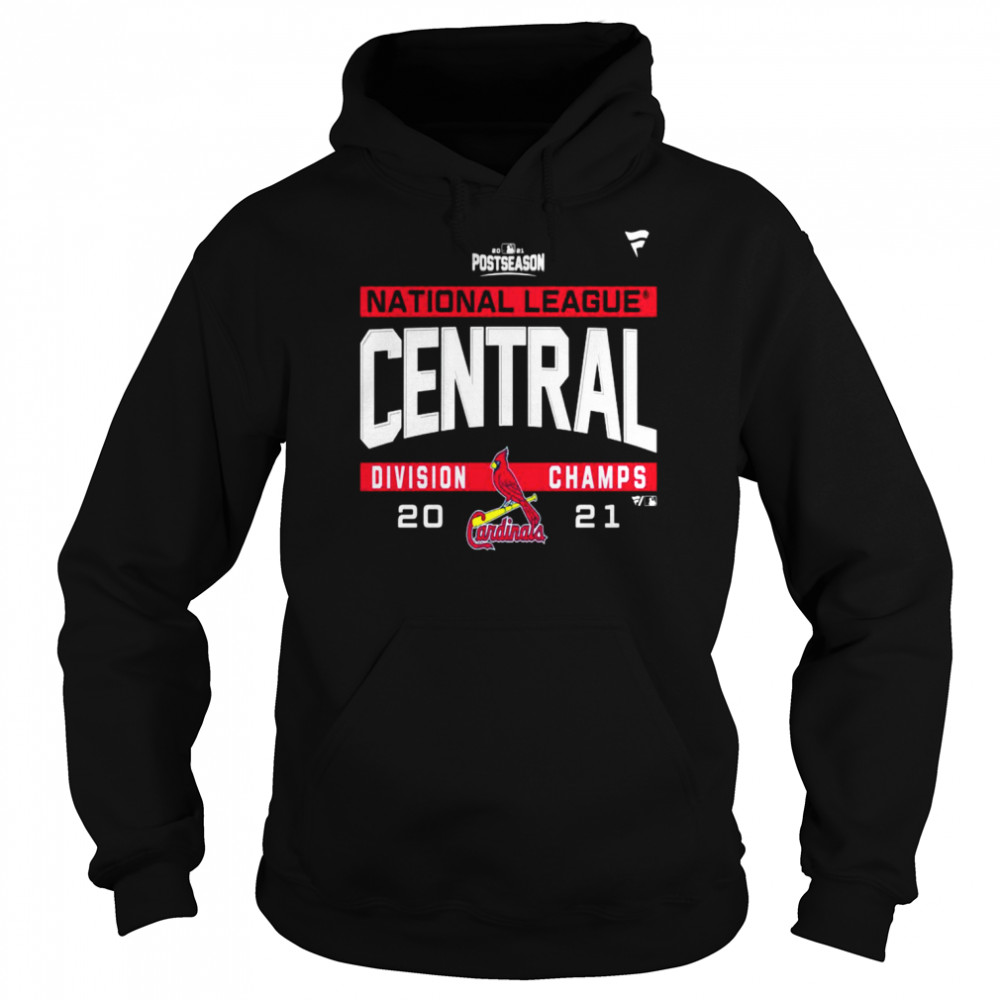 St. Louis Cardinals National League NL Central Division Champions 2021 sport shirt Unisex Hoodie