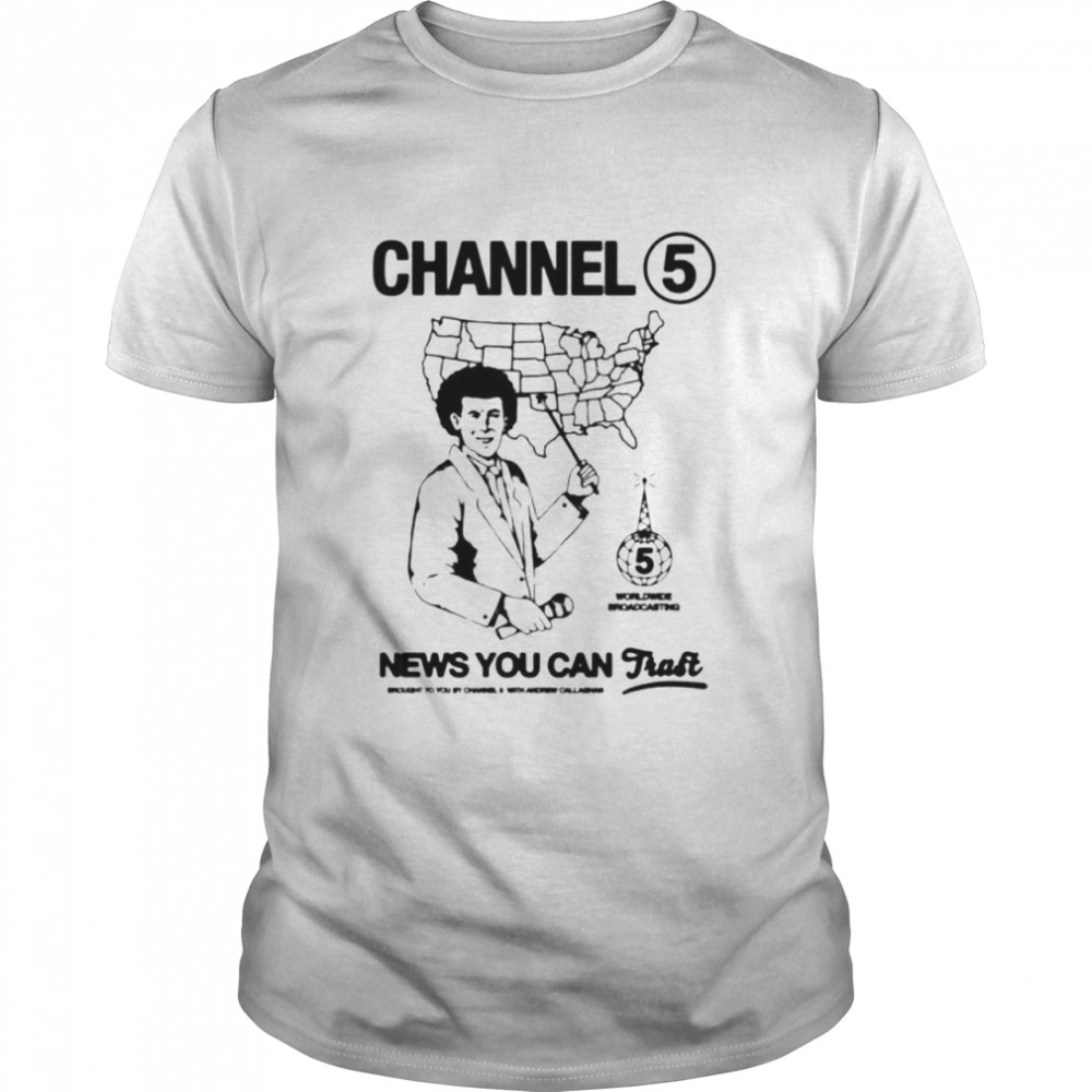 Andrew Callaghan channel news you can shirt