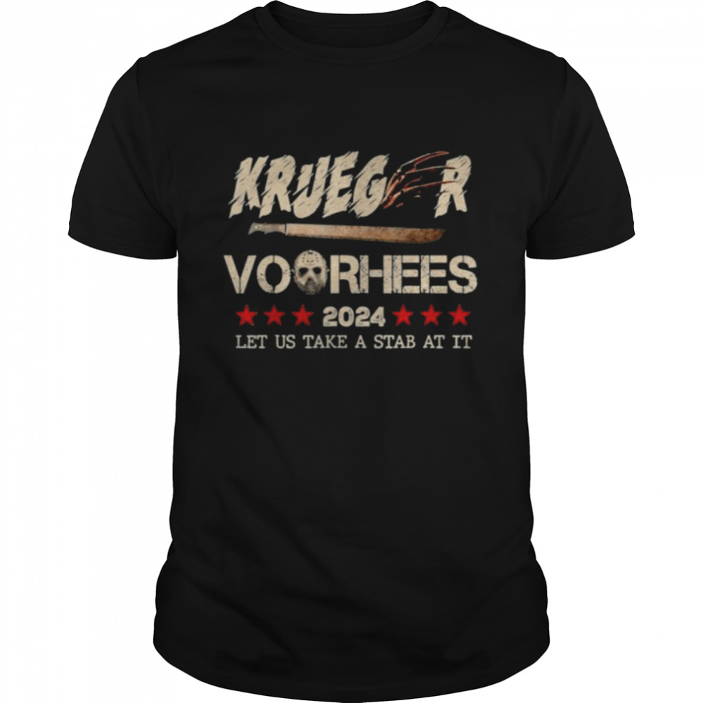 Freddy Krueger 2024 let us take a stab at it shirt Classic Men's T-shirt