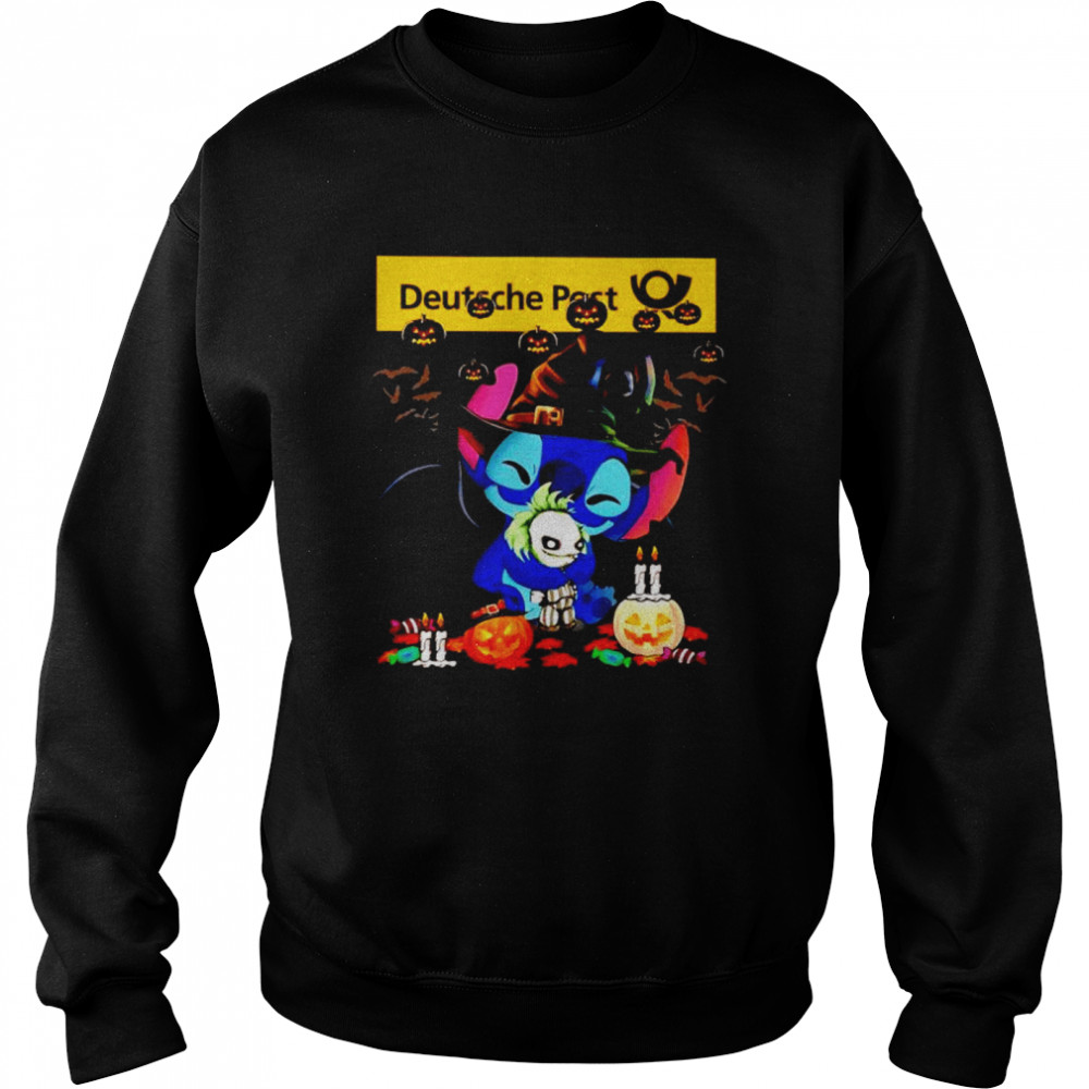 Deutsche Post Stitch hug Joker happy Halloween shirt Unisex Sweatshirt