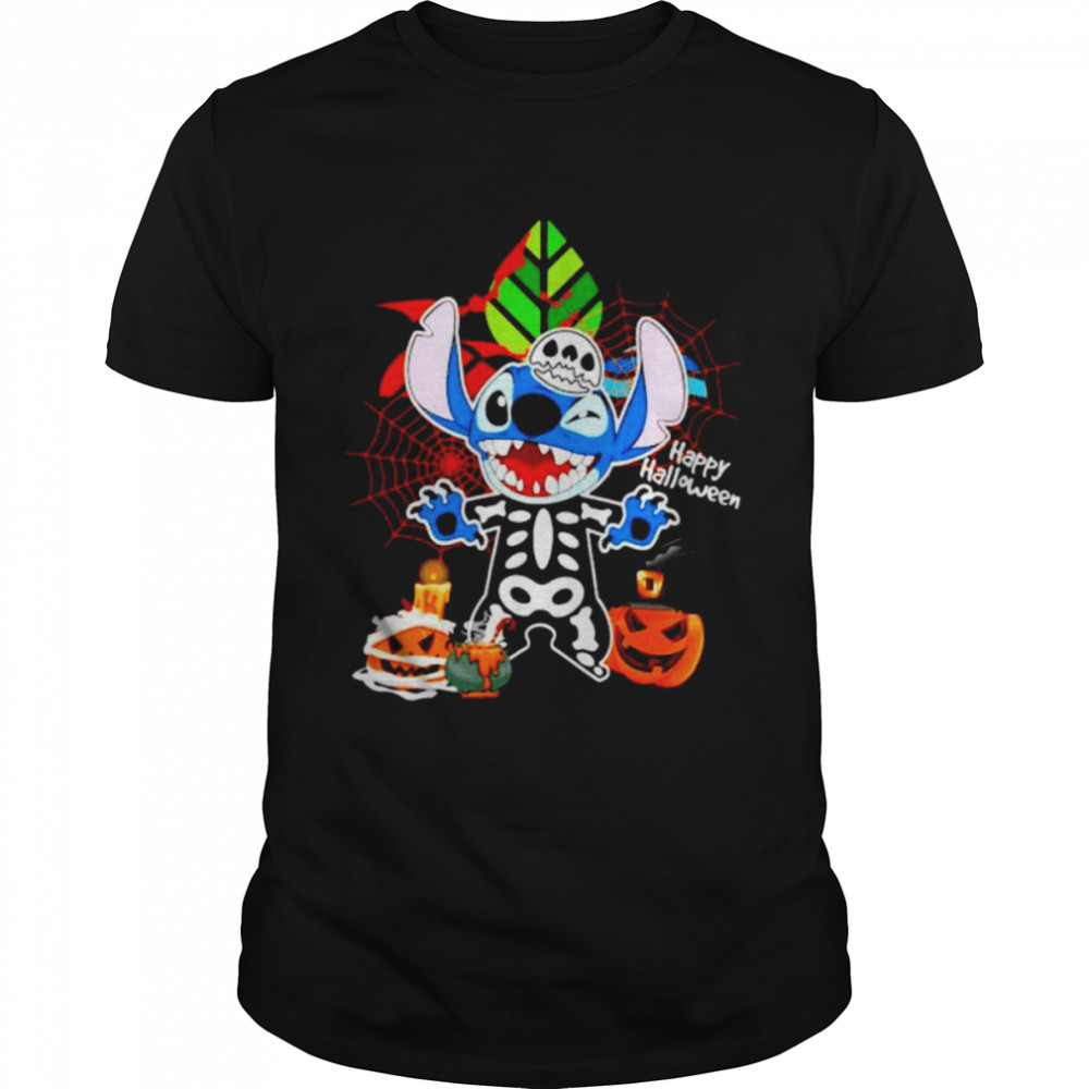 Skeleton Stitch Conagra Brands happy Halloween shirt