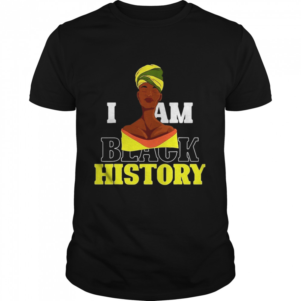 Melanin African Black Americans I Am Black History Month T-shirt Classic Men's T-shirt