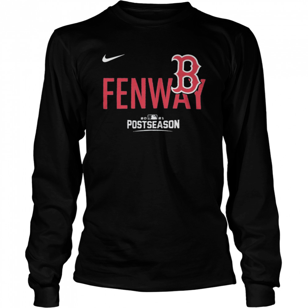 boston Red Sox 2021 Postseason fenway shirt Long Sleeved T-shirt