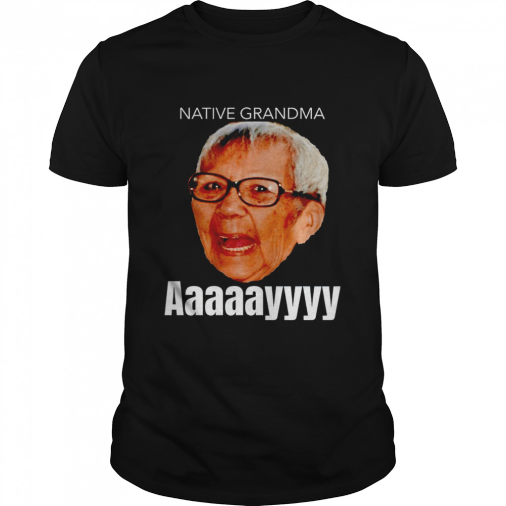 Native Grandma Aaayy shirt Classic Men's T-shirt