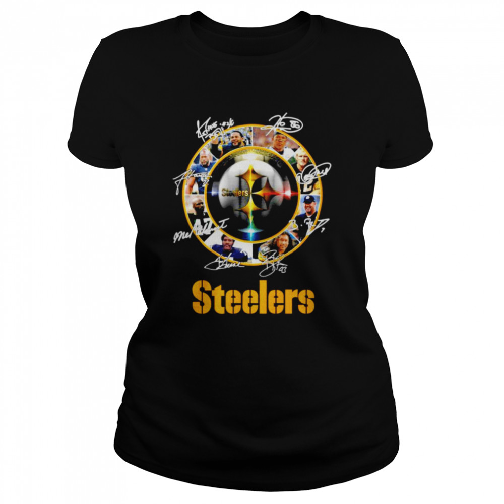 Pittsburgh Steelers players signatures shirt Classic Women's T-shirt
