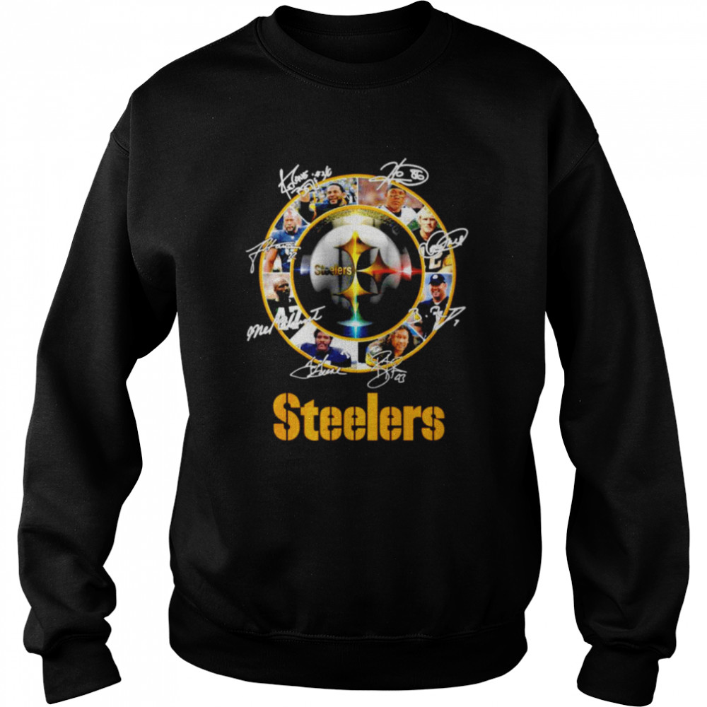 Pittsburgh Steelers players signatures shirt Unisex Sweatshirt