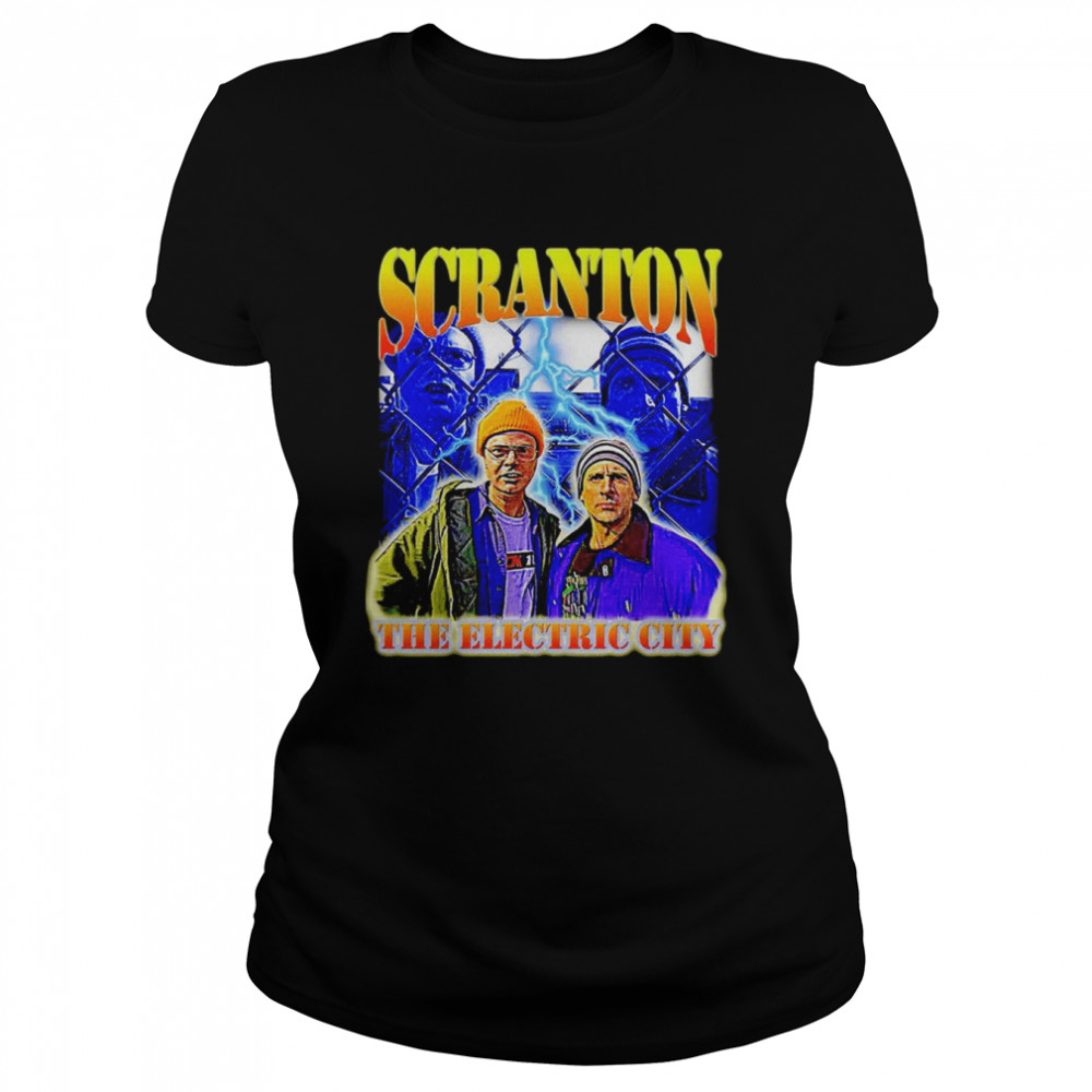 Scranton the Electric City graphic shirt Classic Women's T-shirt