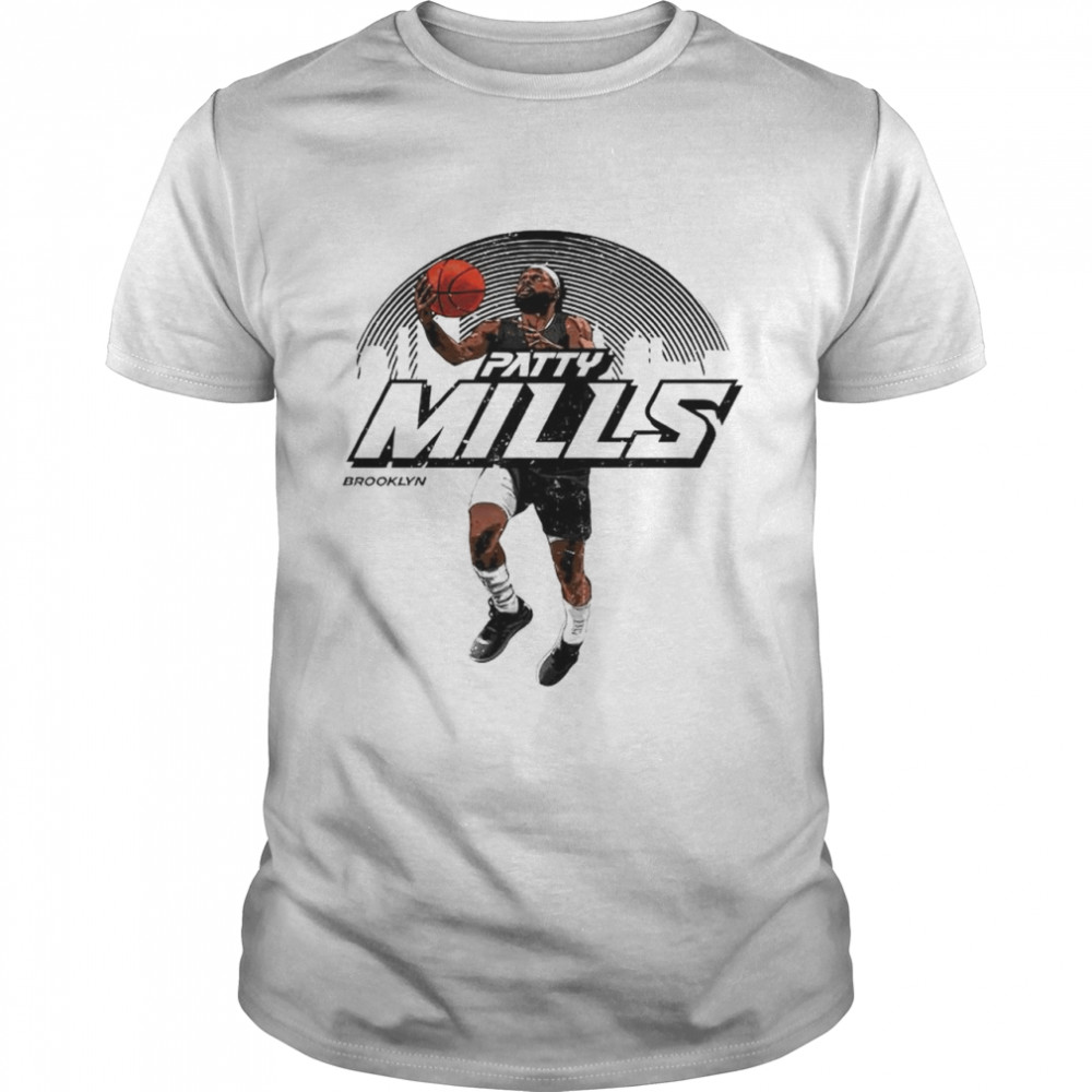 Brooklyn basketball Patty Mills skyline shirt Classic Men's T-shirt