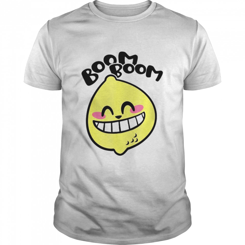 Boom Boom Lemon Kate Kawaii Girls Boys  Classic Men's T-shirt