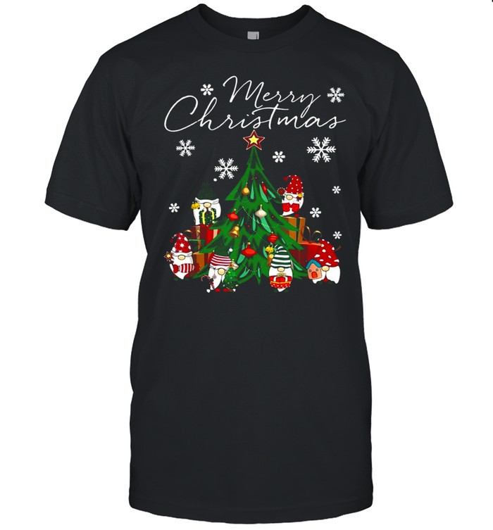 Merry Christmas Gnomies Winter Gnomes Xmas T-shirt