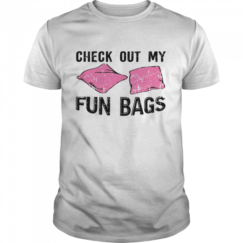 Check out my fun bags shirt